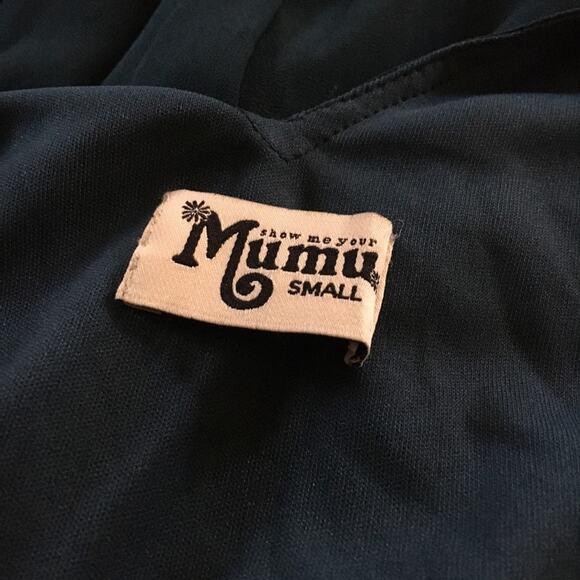 Show Me Your Mumu Kendall maxi deep jade dress NEW SMALL - Picture 2 of 5